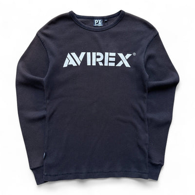 Avirex Shark Hunters Waffle Knit Longsleeve - vintageconcierge