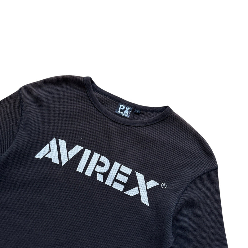 Avirex Shark Hunters Waffle Knit Longsleeve - vintageconcierge