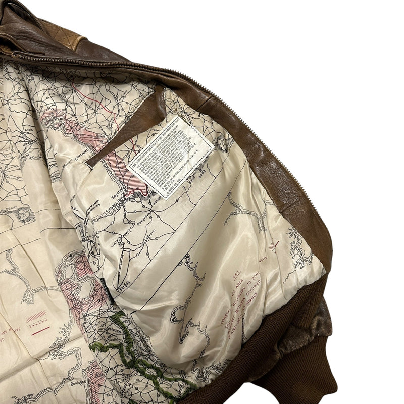Avirex Type A - 2 Vintage Leather Jacket - vintageconcierge