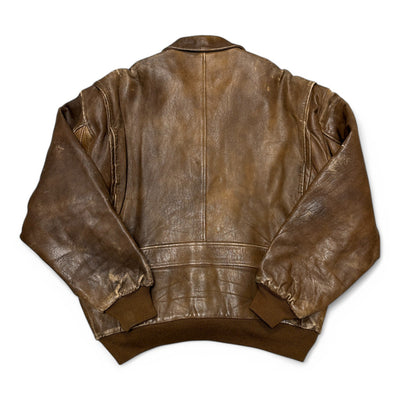 Avirex Type A - 2 Vintage Leather Jacket - vintageconcierge