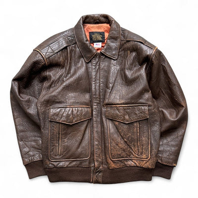 Avirex Type A - 2 Vintage Lederjacke - vintageconcierge