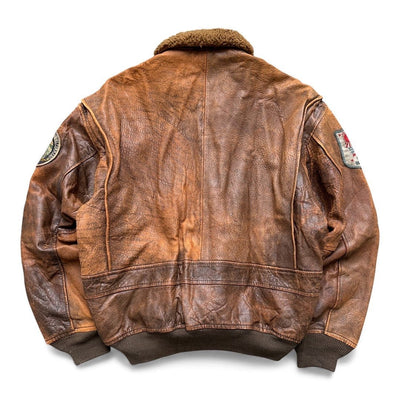 Avirex Type G - 1 Leather Jacket - vintageconcierge