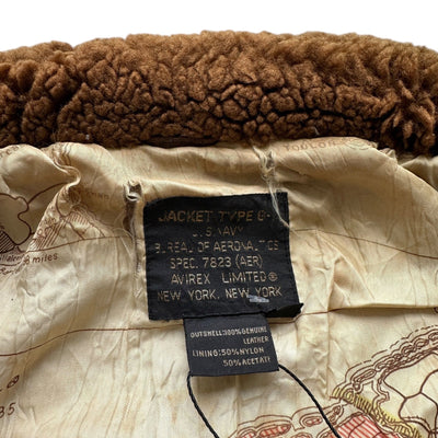 Avirex Type G - 1 Leather Jacket - vintageconcierge