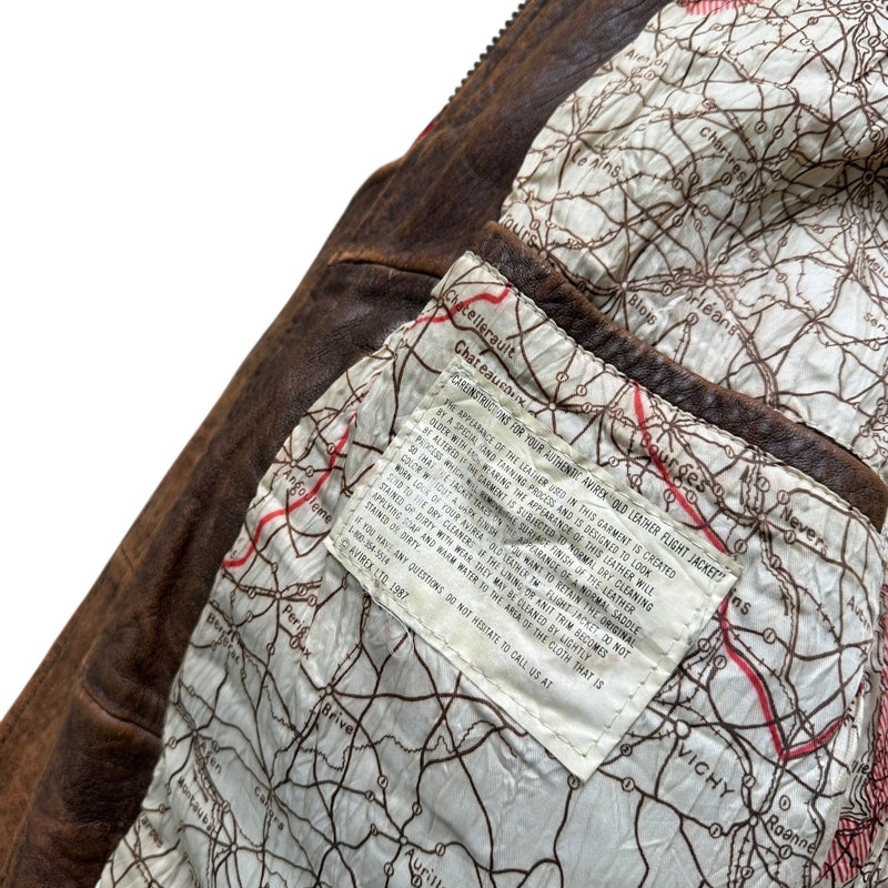 Avirex Type G - 1 Leather Jacket - vintageconcierge