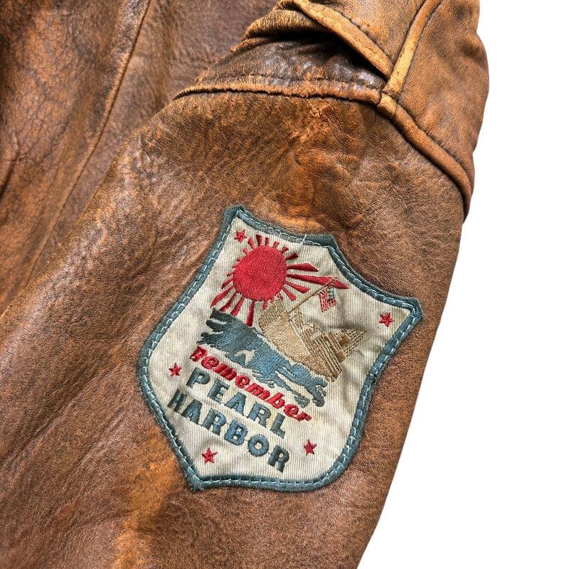 Avirex Type G - 1 Leather Jacket - vintageconcierge