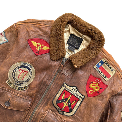 Avirex Type G - 1 Leather Jacket - vintageconcierge