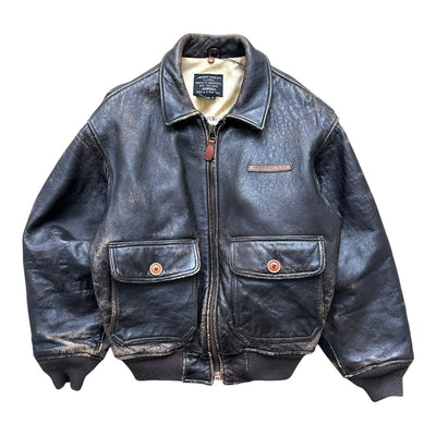Avirex Type G - 1 Leather Jacket - vintageconcierge