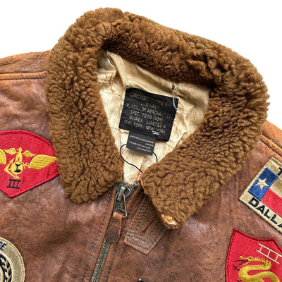 Avirex Type G - 1 Leather Jacket - vintageconcierge