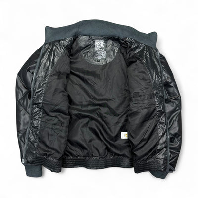 Avirex USAF Vintage Down Spellout Pufferjacke - vintageconcierge