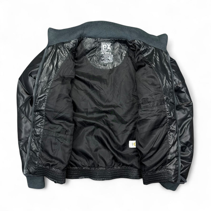 Avirex USAF Vintage Down Spellout Pufferjacke - vintageconcierge