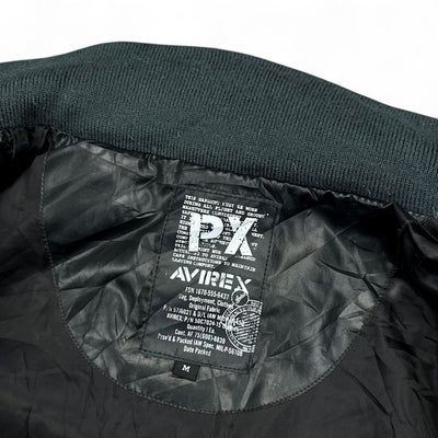 Avirex USAF Vintage Down Spellout Pufferjacke - vintageconcierge