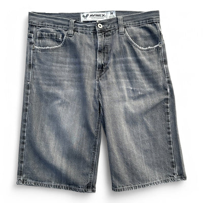 Avirex Vintage Denim Cross Jorts - vintageconcierge