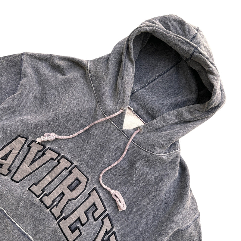 Avirex Vintage Hoodie Grau - vintageconcierge