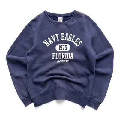 Avirex Vintage Navy Eagles Sweatshirt - vintageconcierge