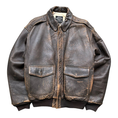 Avirex Vintage Type A - 2 Leather Jacke - vintageconcierge