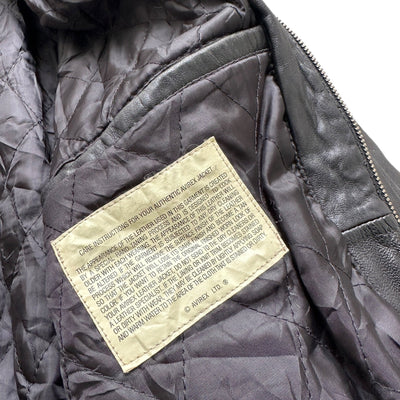 Avirex Vintage Varsity Leather Jacket - vintageconcierge