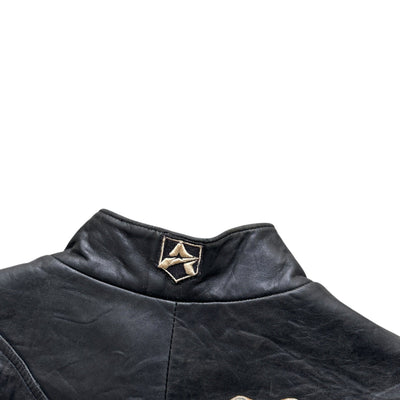 Avirex Vintage Varsity Leather Jacket - vintageconcierge