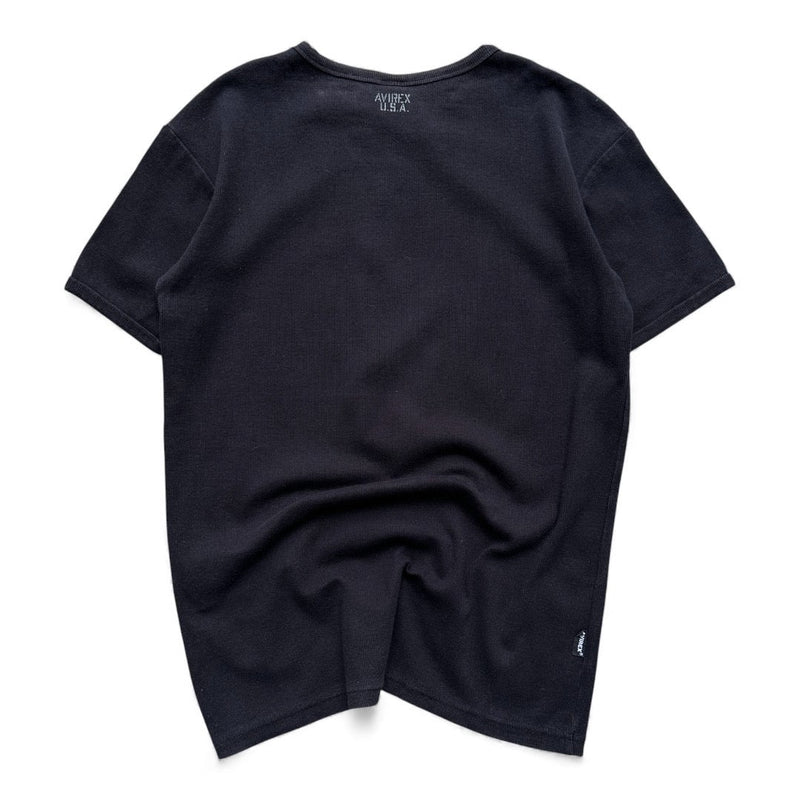 Avirex Waffle Knit T-Shirt - vintageconcierge