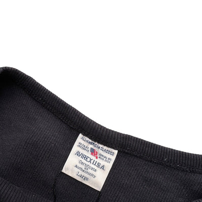 Avirex Waffle Knit T-Shirt - vintageconcierge