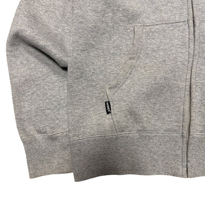 Avirex Zip Hoodie Grau – U.S. Army Air Corps Logo - vintageconcierge