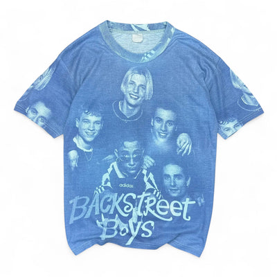 Backstreet Boys Vintage 90s T-Shirt Blau - vintageconcierge