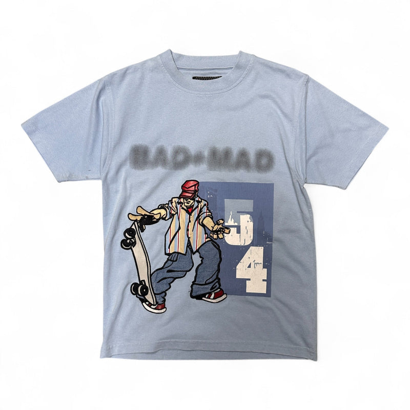 Bad + Mad Skater T-Shirt Vintage Y2K - vintageconcierge