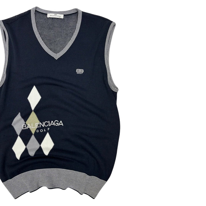 Balenciaga 80s Golf Vest - vintageconcierge