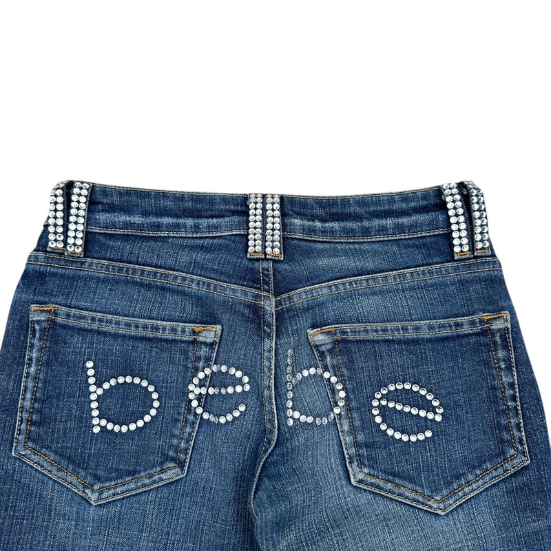 Bebe Low Waist Y2K Bootcut Jeans - vintageconcierge