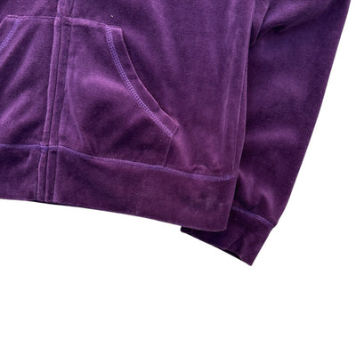Bebe Womens Velour Jacket - vintageconcierge