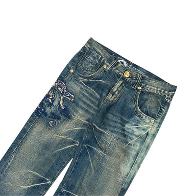 Big Train Japanese Denim Jeans - vintageconcierge