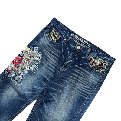 Big Train Japanese Denim Jeans - vintageconcierge