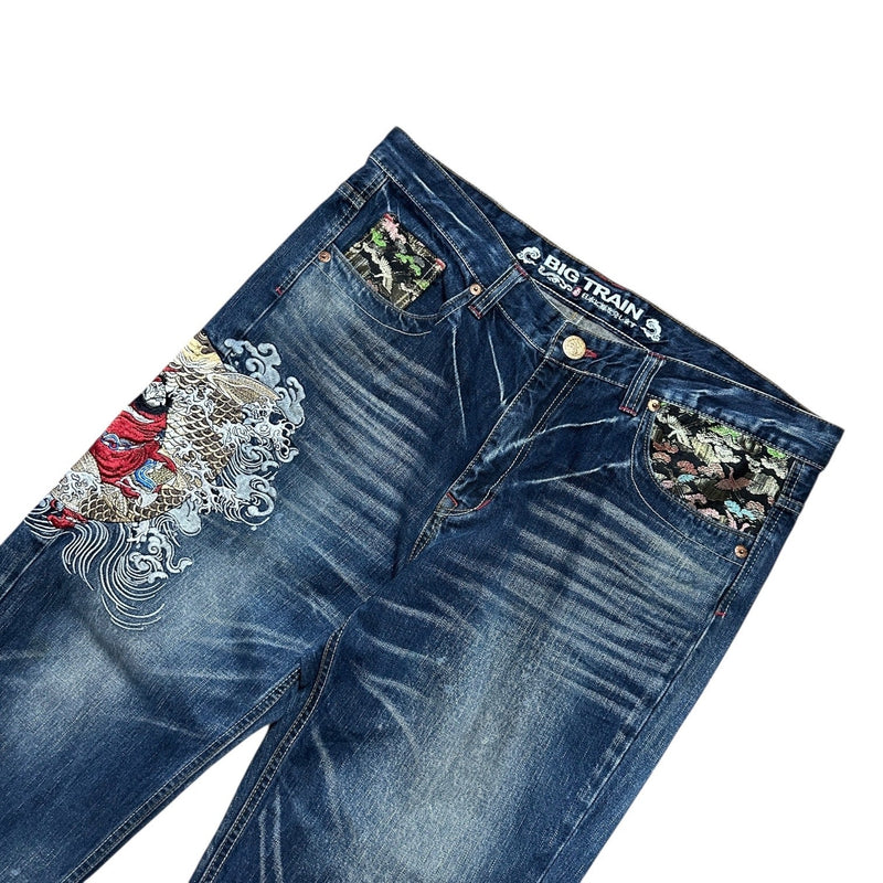 Big Train Japanese Denim Jeans - vintageconcierge