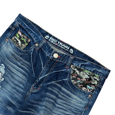 Big Train Japanese Denim Jeans - vintageconcierge