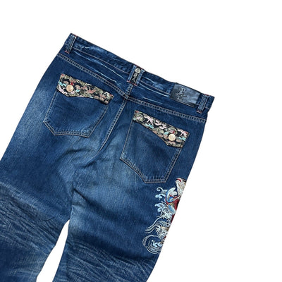 Big Train Japanese Denim Jeans - vintageconcierge