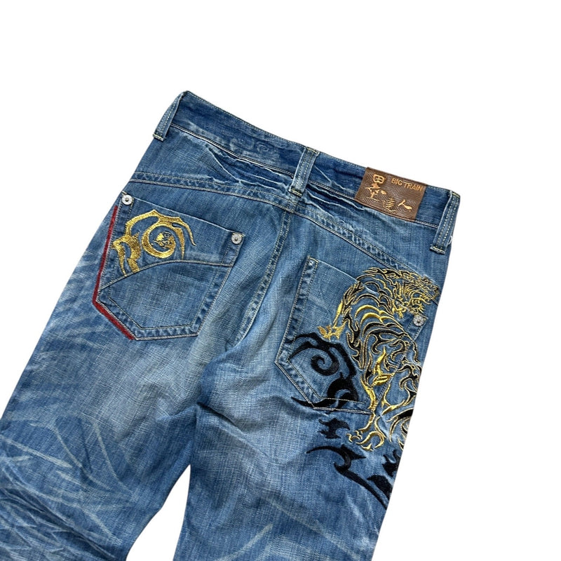 Big Train Japanese Denim Jeans - vintageconcierge