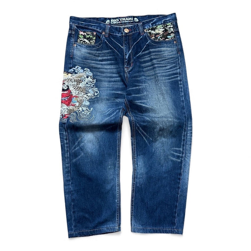 Big Train Japanese Denim Jeans - vintageconcierge