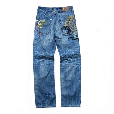 Big Train Japanese Denim Jeans - vintageconcierge