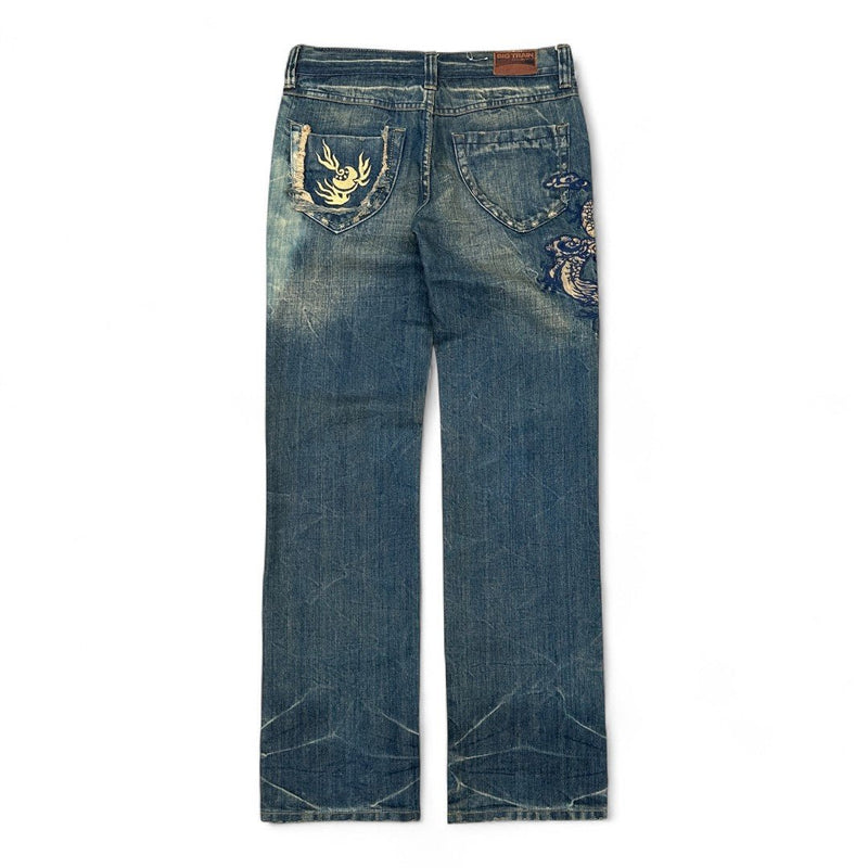 Big Train Japanese Denim Jeans - vintageconcierge