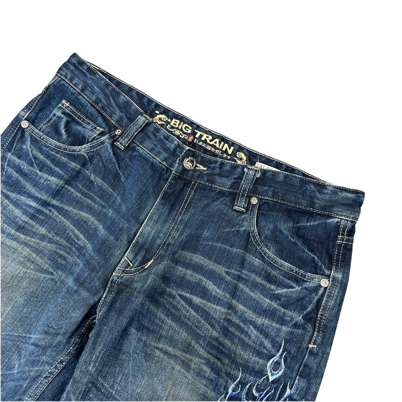 Big Train Japanese Dragon Jeans - vintageconcierge