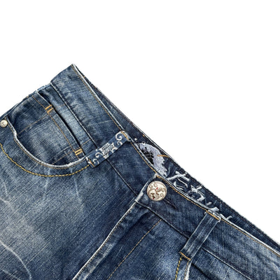 Big Train Vintage Jeans – Embroidered Dragon Denim - vintageconcierge