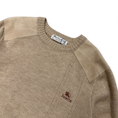 Burberry 90s Knit Stricksweatshirt - vintageconcierge