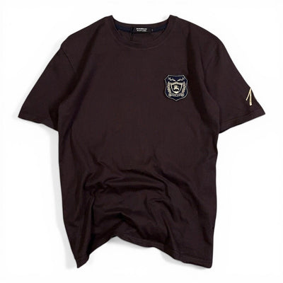 Burberry Black Label T-Shirt Logo Crest | S - vintageconcierge