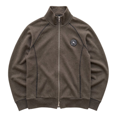 Burberry Black Label Track Jacket Khaki Brown | M - vintageconcierge