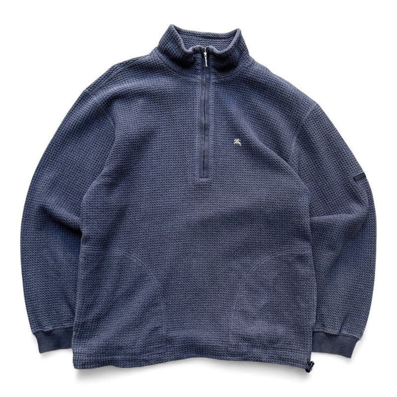 Burberry Golf Quarter Zip Waffle Knit - vintageconcierge