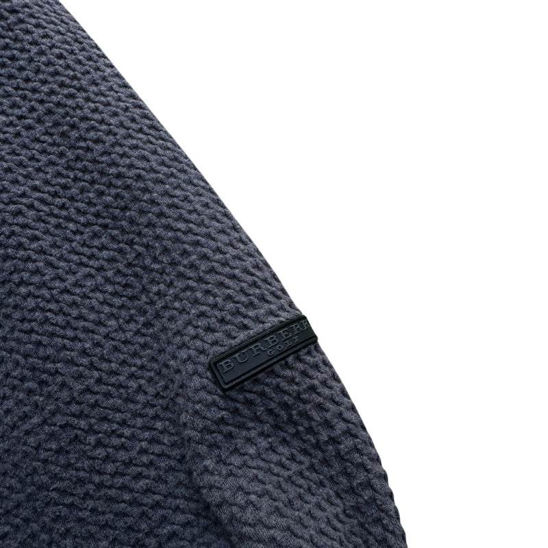 Burberry Golf Quarter Zip Waffle Knit - vintageconcierge