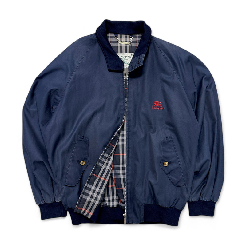 Burberry Harrington Jacke Navy - vintageconcierge