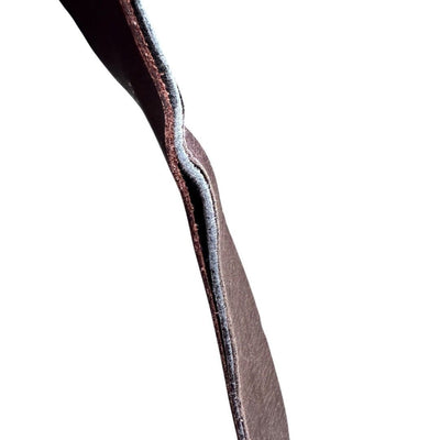 Burberry Japan Black Label Leather Belt - vintageconcierge