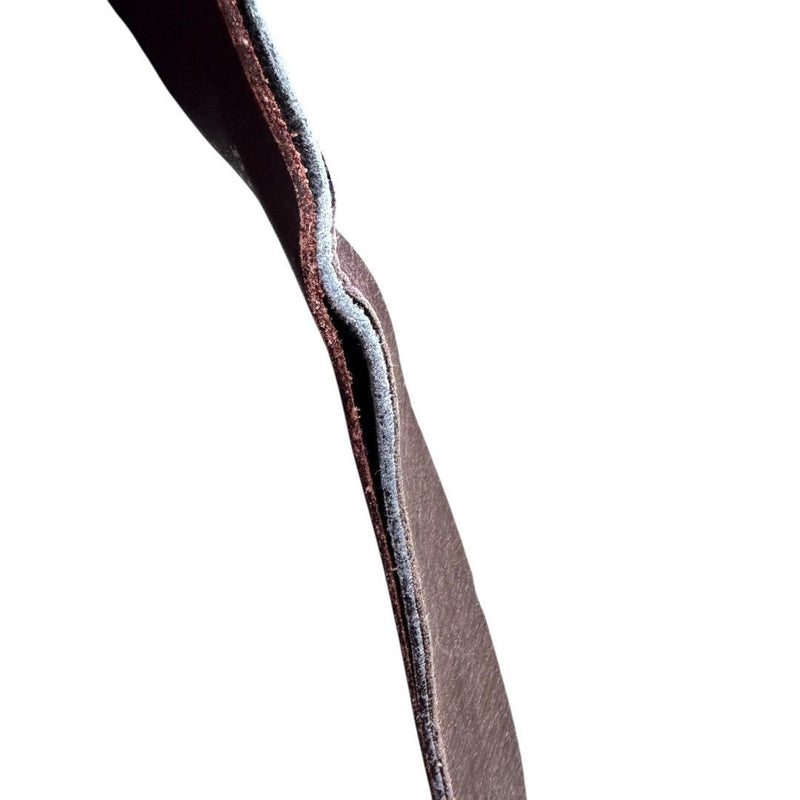 Burberry Japan Black Label Leather Belt - vintageconcierge