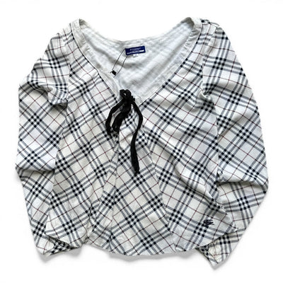 Burberry Nova Check Blouse | 38 - vintageconcierge