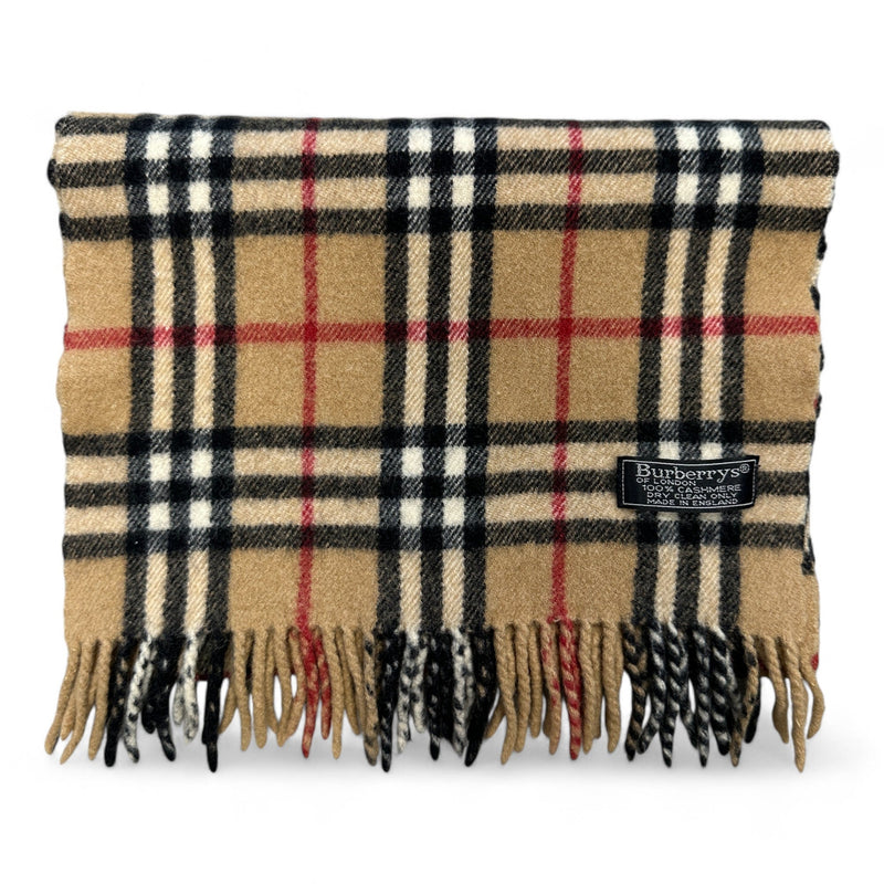 Burberry Nova Check Cashmere Schal - vintageconcierge